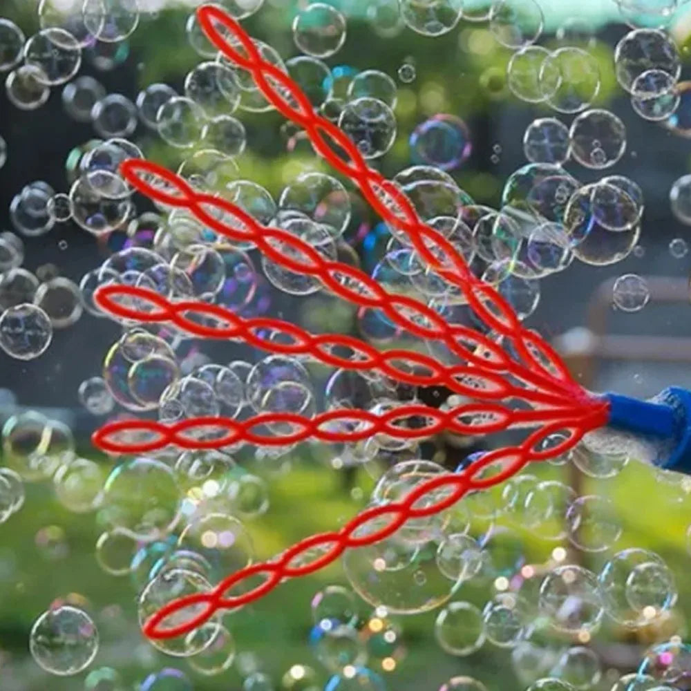 Bubble Stick : 32 Holes with 10 Pcs bubble Liquid included